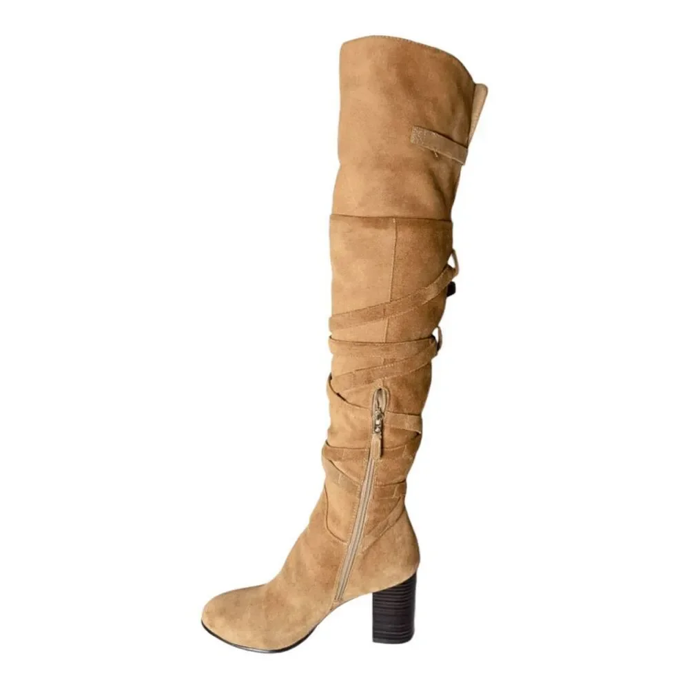 SAM EDELMAN Sable Over The Knee Boot Size 6.5M
